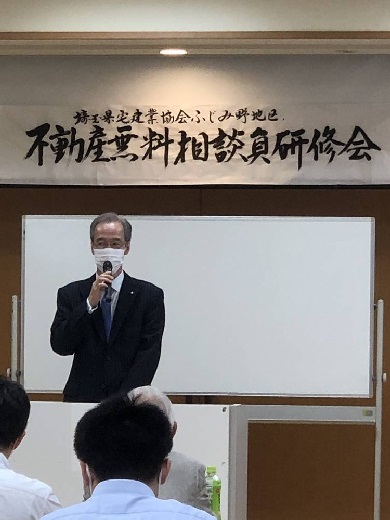 須澤地区長　ごあいさつ