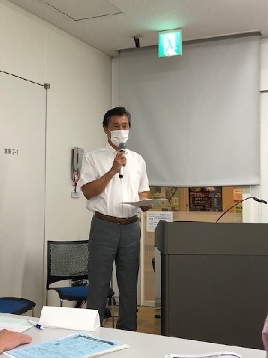 開会のことば　小田島副専務