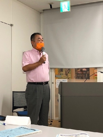 横田支部長ごあいさつ